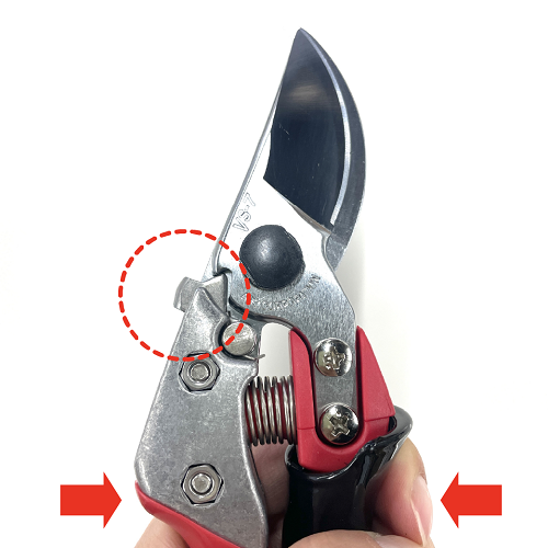 剪定鋏ブイエスセブンロータリー