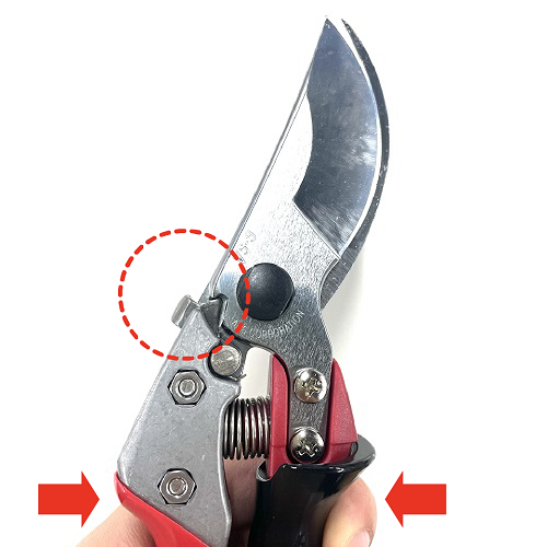 剪定鋏ブイエスナインロータリー