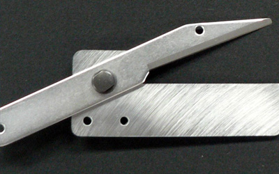 鋏式刃・ギロチン刃で切る