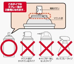 伸縮式高枝鋏ズームチョキチルトRスプレーホルダーZTR-SH