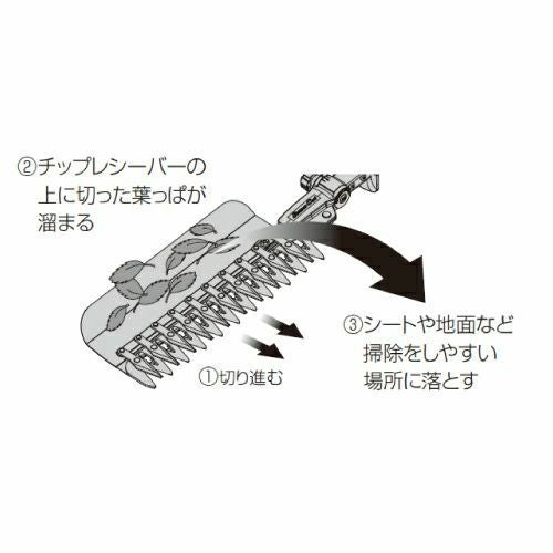高所バリカン ニシガキ 太丸バリカン 高所、広範囲の刈込に（長尺タイプ）